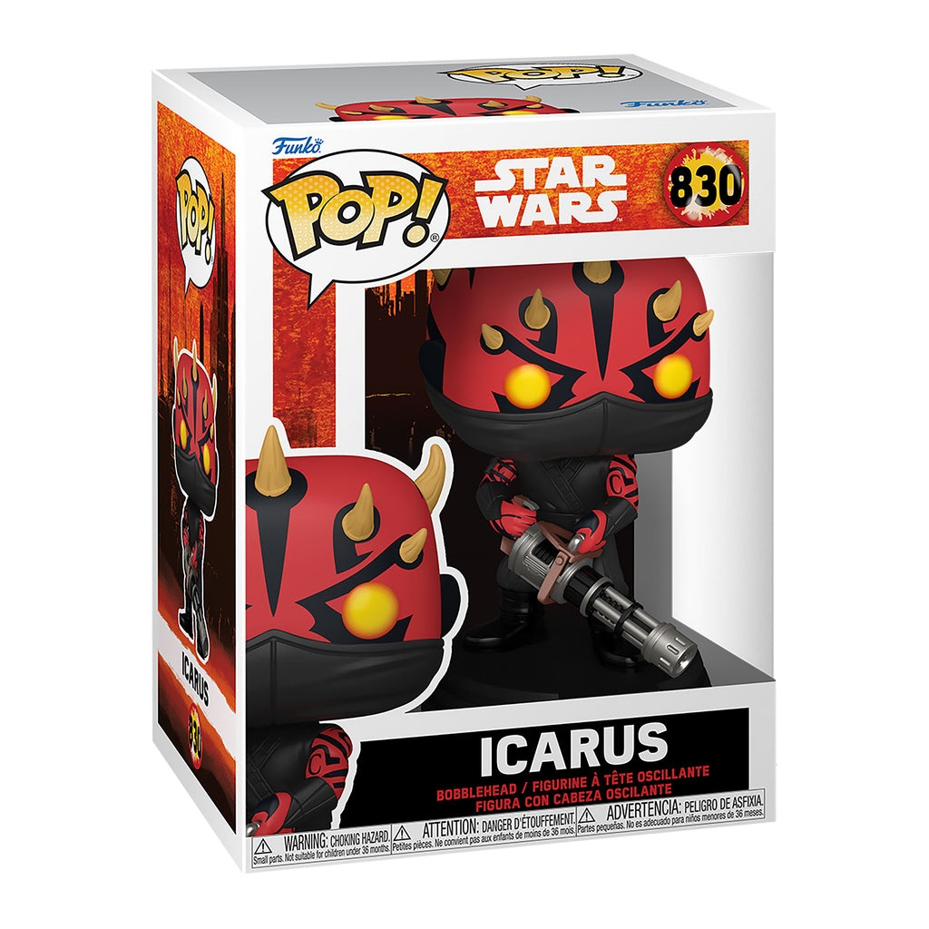 Produktbild Darth Maul: Icarus Funko Pop Wackelkopf-Figur - Star Wars