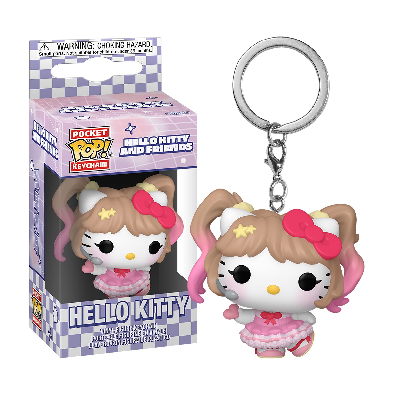 Produktbild Hello Kitty & Friends - Kitty K-Pop Funko Pop Schlüsselanhänger