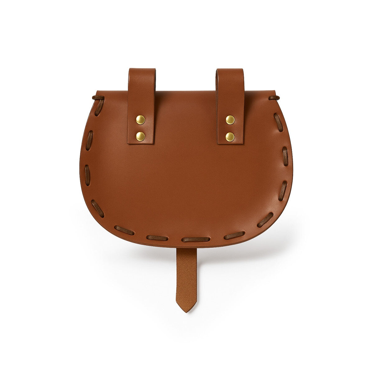 Produktbild Mittelalter Leder Gürteltasche Erin mit keltischer Prägung