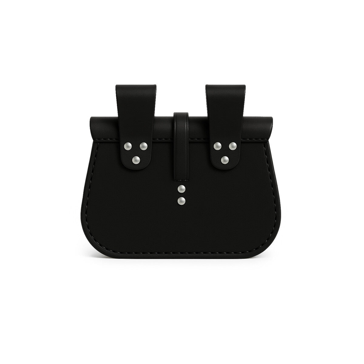 Produktbild Mittelalter Gürteltasche Alba mit Prägung schwarz