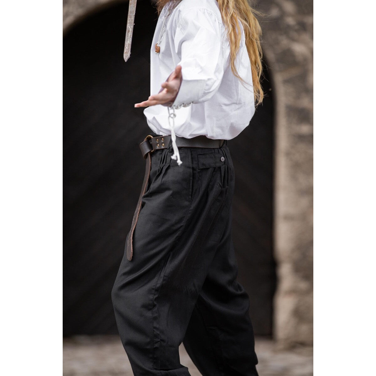 Produktbild Mittelalter Hose Eckart schwarz