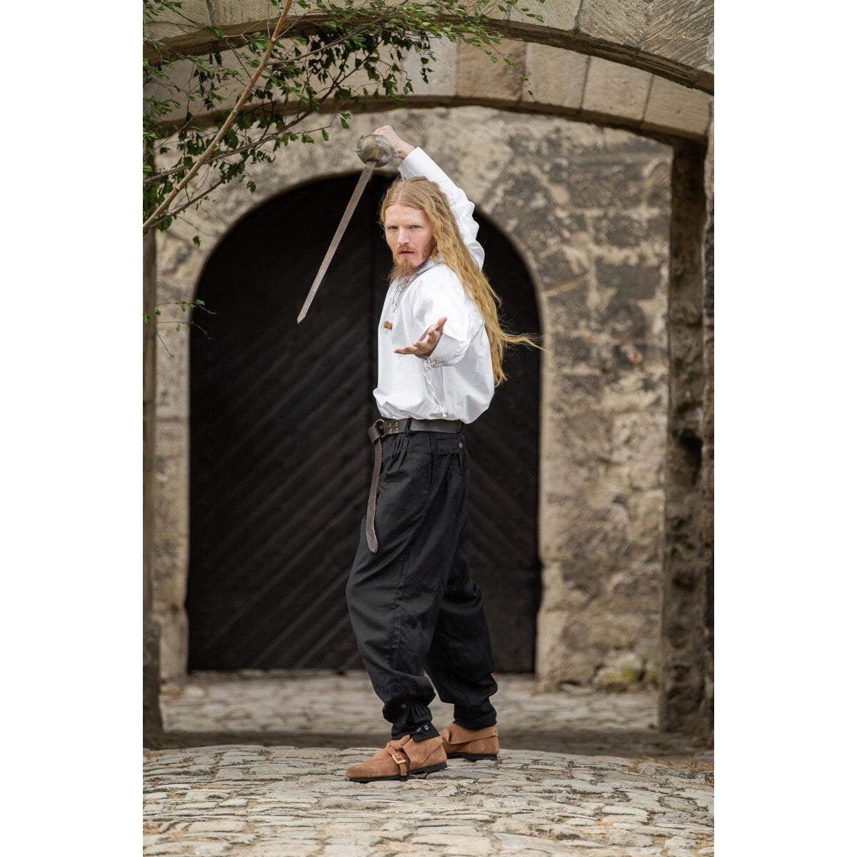 Produktbild Mittelalter Hose Eckart schwarz