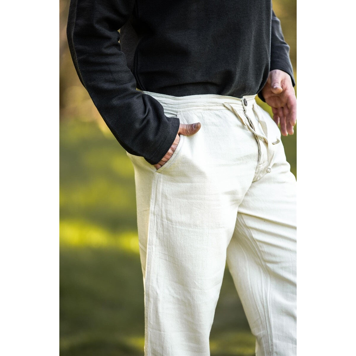 Produktbild Mittelalter Hose Dirk beige