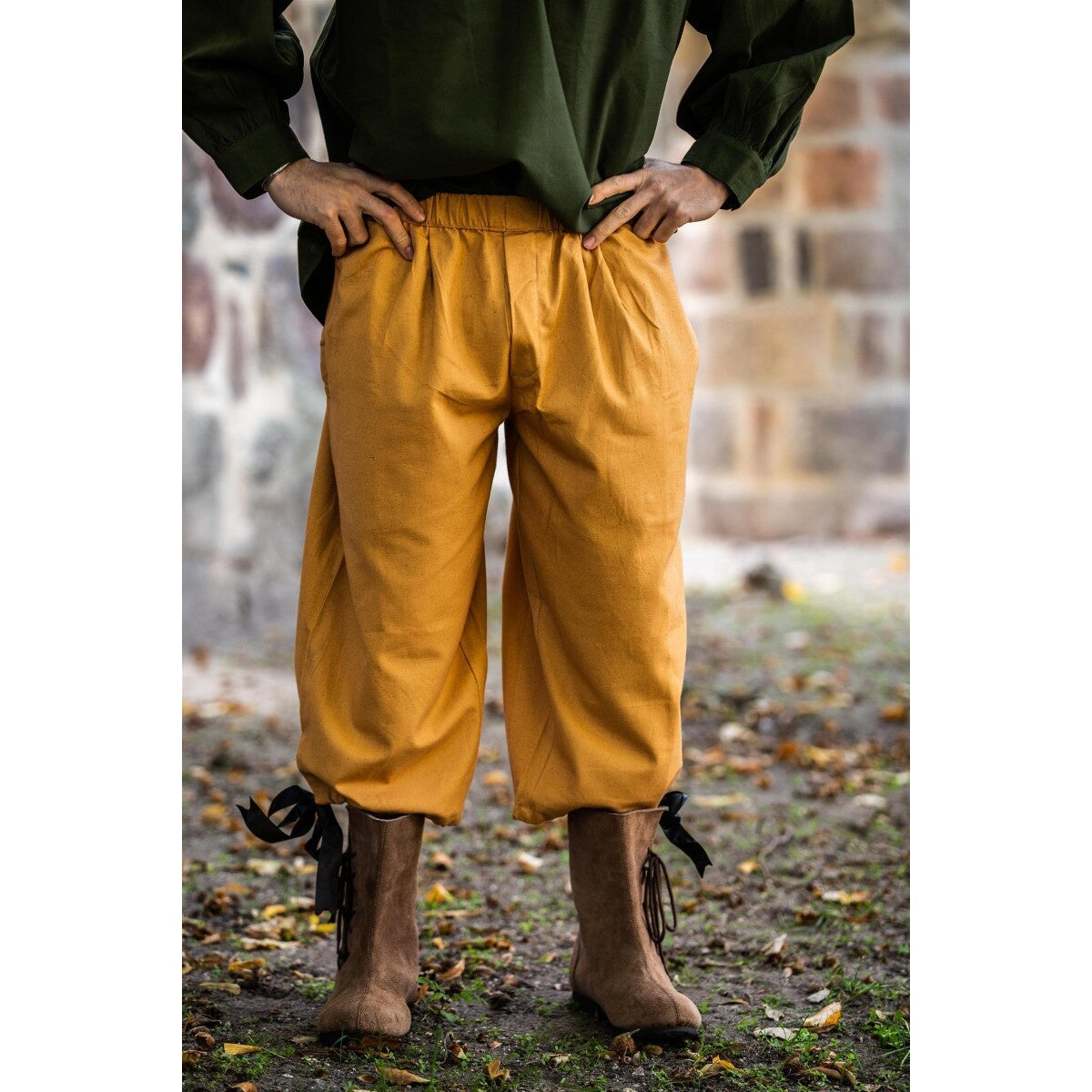 Produktbild Mittelalter Kniebundhose Vincent braun