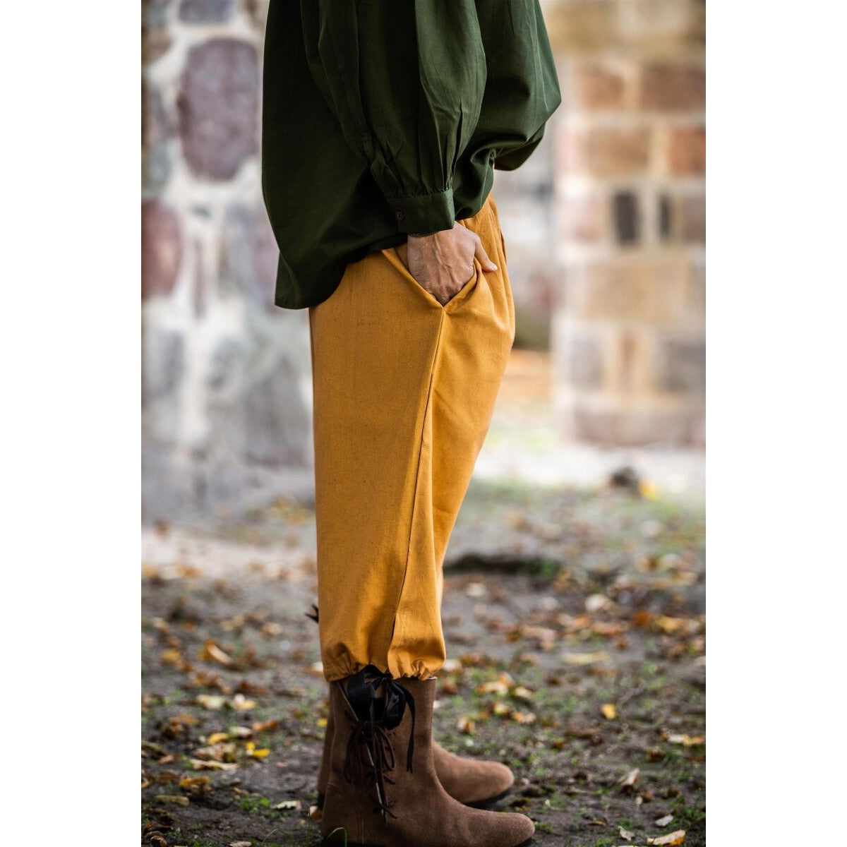 Produktbild Mittelalter Kniebundhose Vincent braun