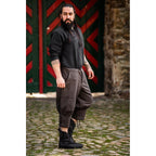 Product image Medieval Breeches Laurence with Calf Lacing brown