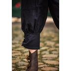 Produktbild Mittelalter Kniebundhose Laurence mit Unterbeinschnürung schwarz
