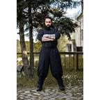 Produktbild Mittelalter Hose Tiago mit Beinschnürung schwarz