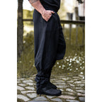 Produktbild Mittelalter Hose Tiago mit Beinschnürung schwarz