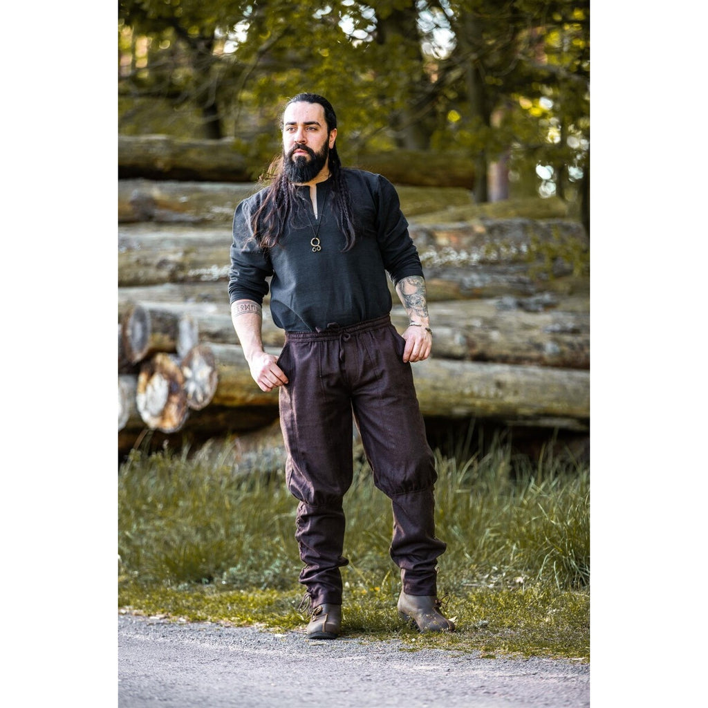 Produktbild Mittelalter Wollhose Jorgen braun