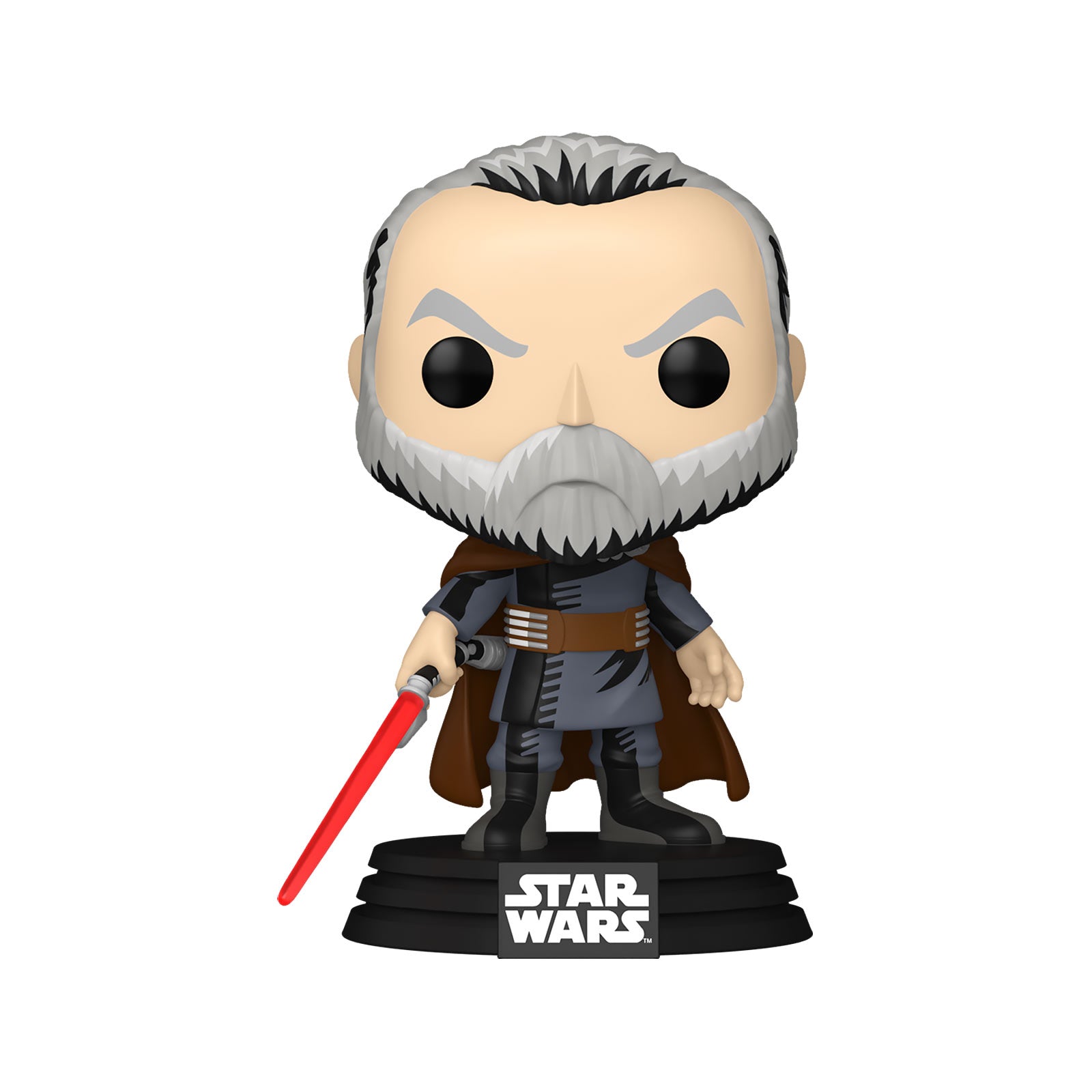 Produktbild Star Wars - Count Dooku Retro Funko Pop Wackelkopf-Figur