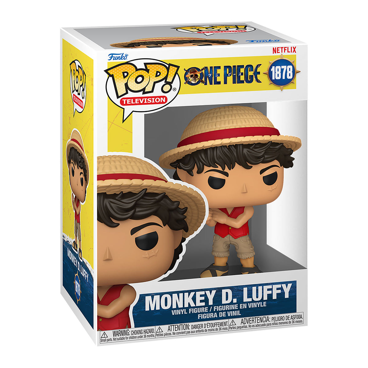 Produktbild One Piece Netflix - Monkey D. Luffy Funko Pop Figur