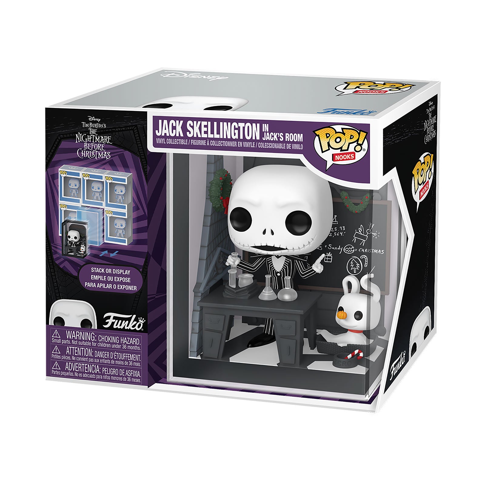 Produktbild Nightmare Before Christmas - Jack Skellington Funko Pop Nook Figur