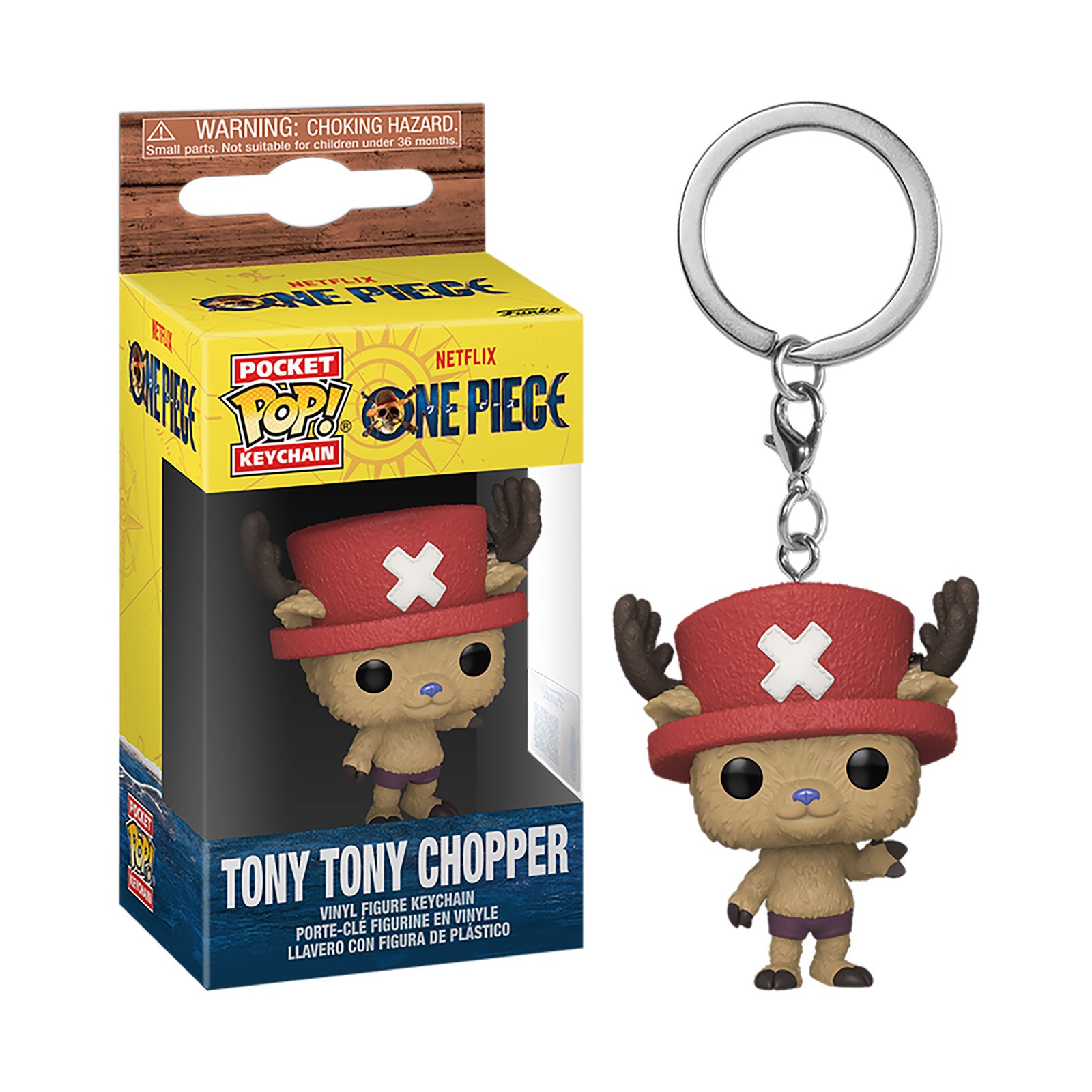 Produktbild One Piece - Chopper Funko Pop Schlüsselanhänger