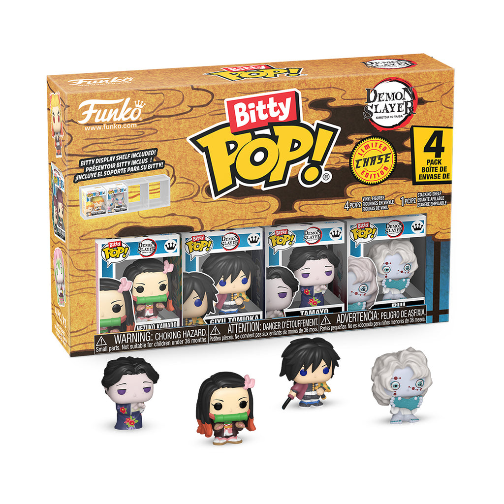 Produktbild Demon Slayer - Funko Bitty Pop 4er Figuren Set Serie 2