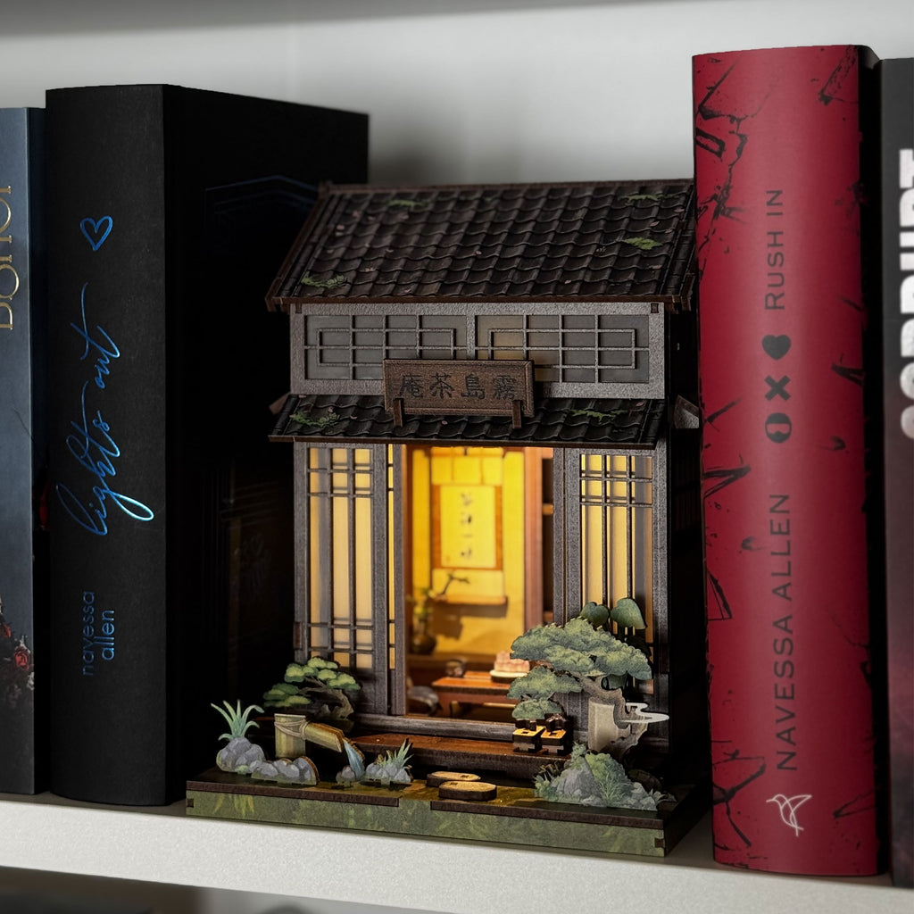 Produktbild CuteBee - Kirishima Cha-an Miniaturhaus Book Nook Modell Bausatz
