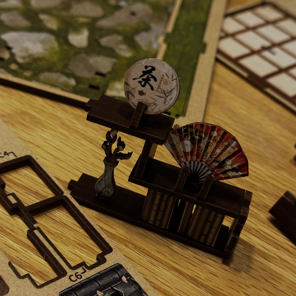 Produktbild CuteBee - Kirishima Cha-an Miniaturhaus Book Nook Modell Bausatz