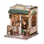Produktbild CuteBee - Sunny Cafe Miniaturhaus Book Nook Modell Bausatz