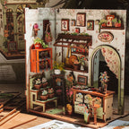 Produktbild CuteBee - Champs-Élysées Florist Miniaturhaus Book Nook Modell Bausatz