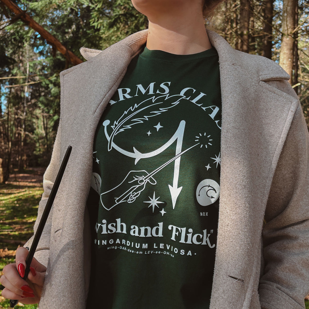 Produktbild Zauberkunst Hogwarts T-Shirt grün - Harry Potter