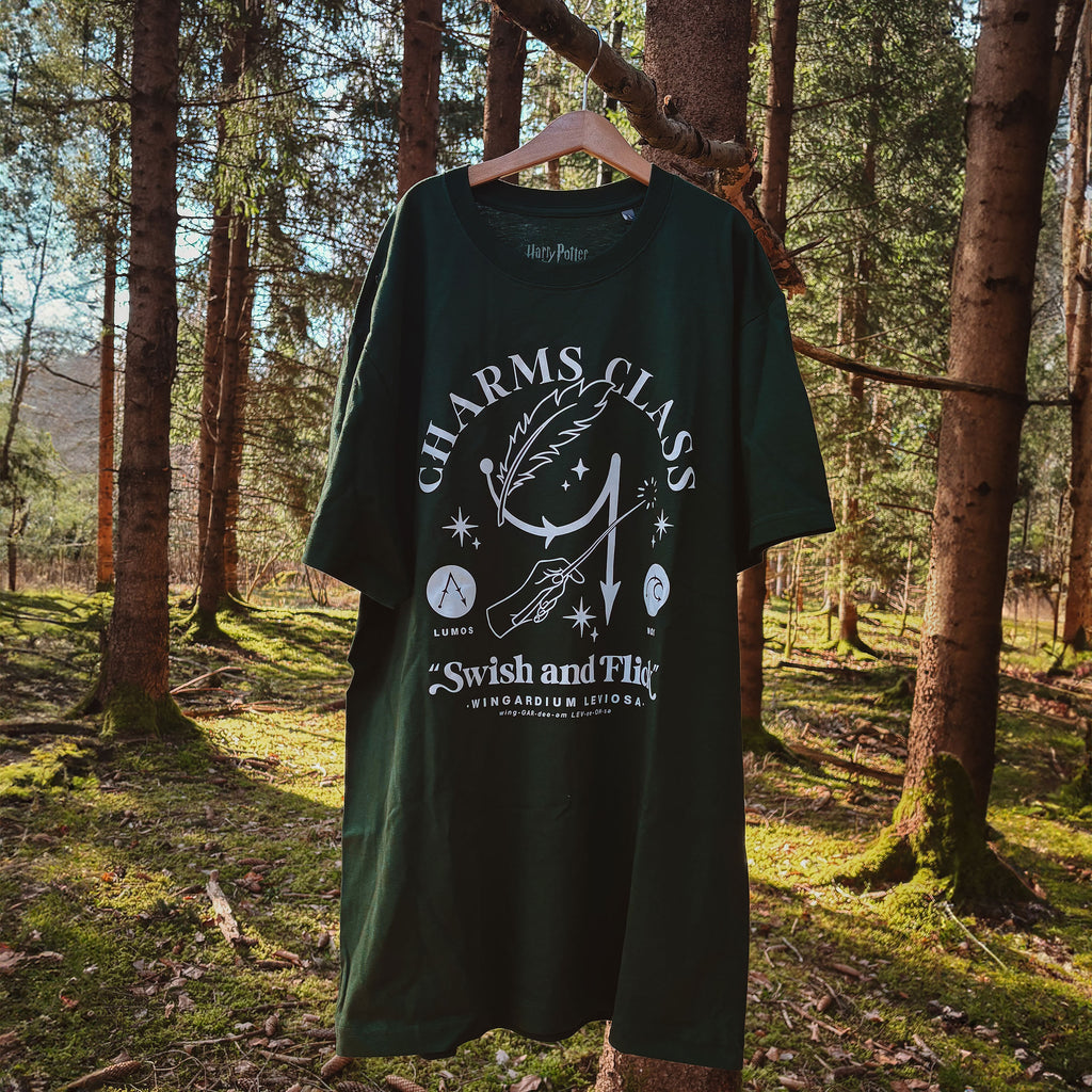 Produktbild Zauberkunst Hogwarts T-Shirt grün - Harry Potter