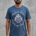 Produktbild Hogwarts Wappen T-Shirt blau - Harry Potter