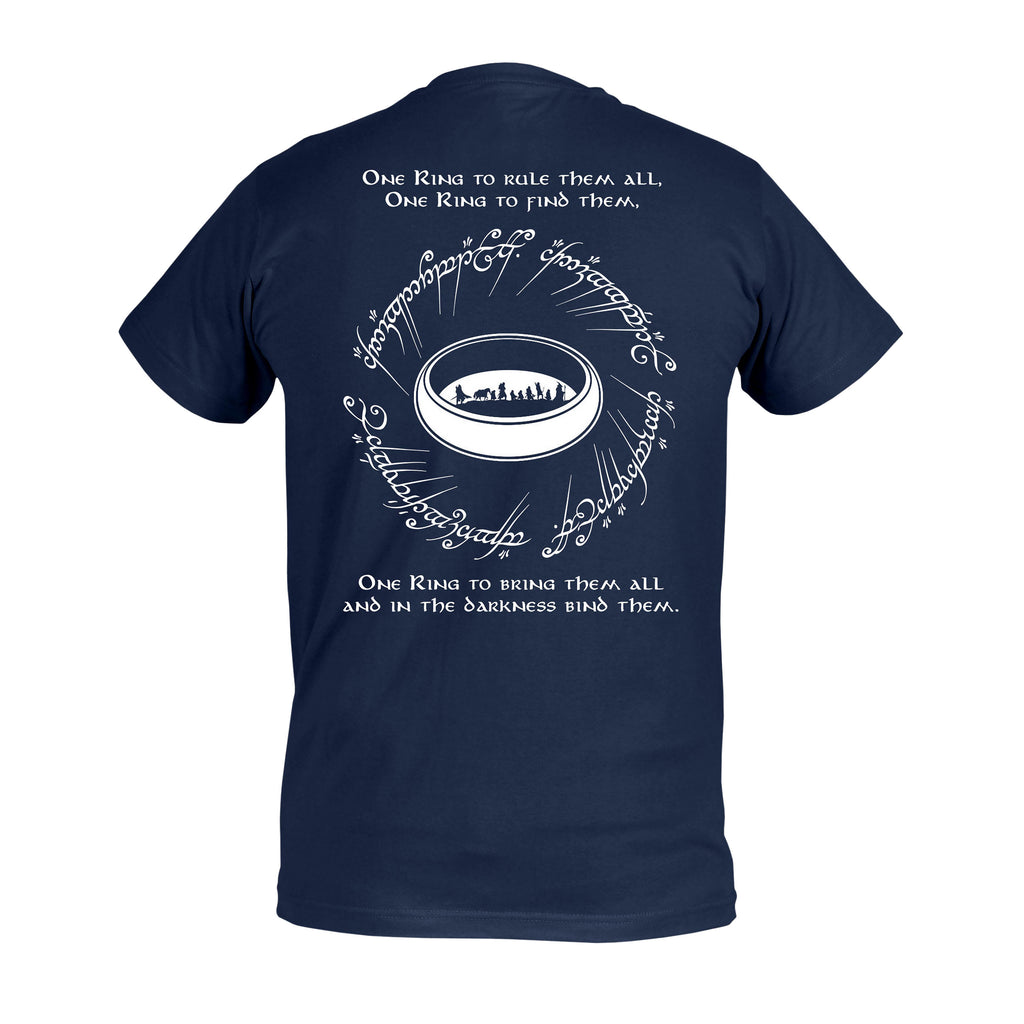 Produktbild Der Eine Ring T-Shirt blau - Der Herr der Ringe