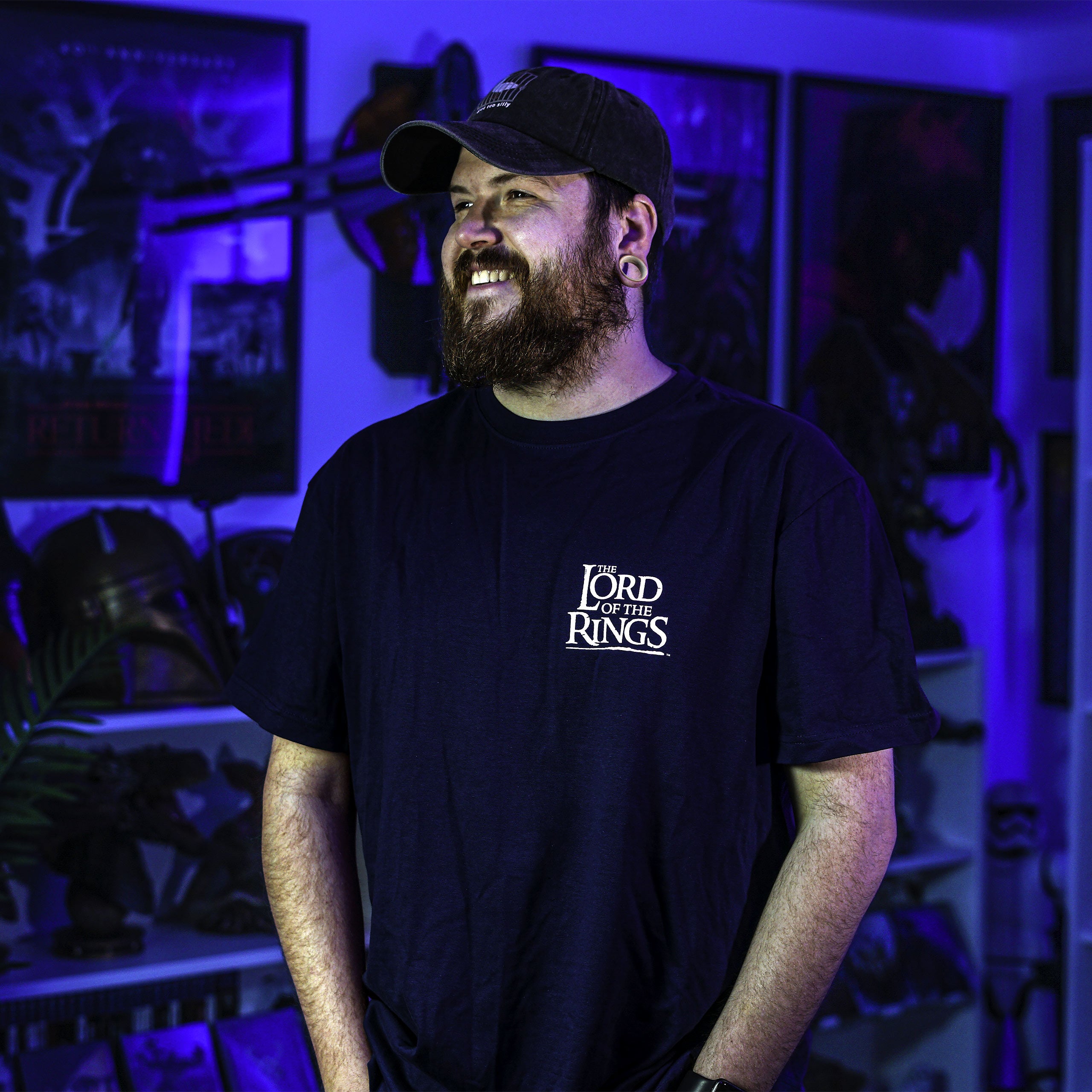 Produktbild Der Eine Ring T-Shirt blau - Der Herr der Ringe