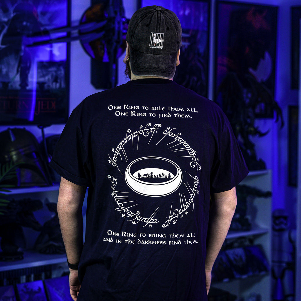 Produktbild Der Eine Ring T-Shirt blau - Der Herr der Ringe