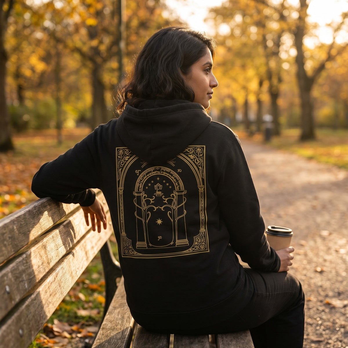 Produktbild Türen von Durin Hoodie - Der Herr der Ringe