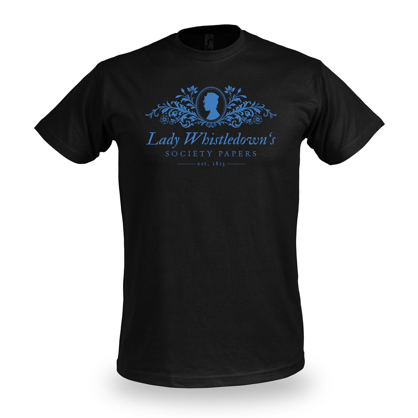 Produktbild Society Papers T-Shirt schwarz für Bridgerton Fans