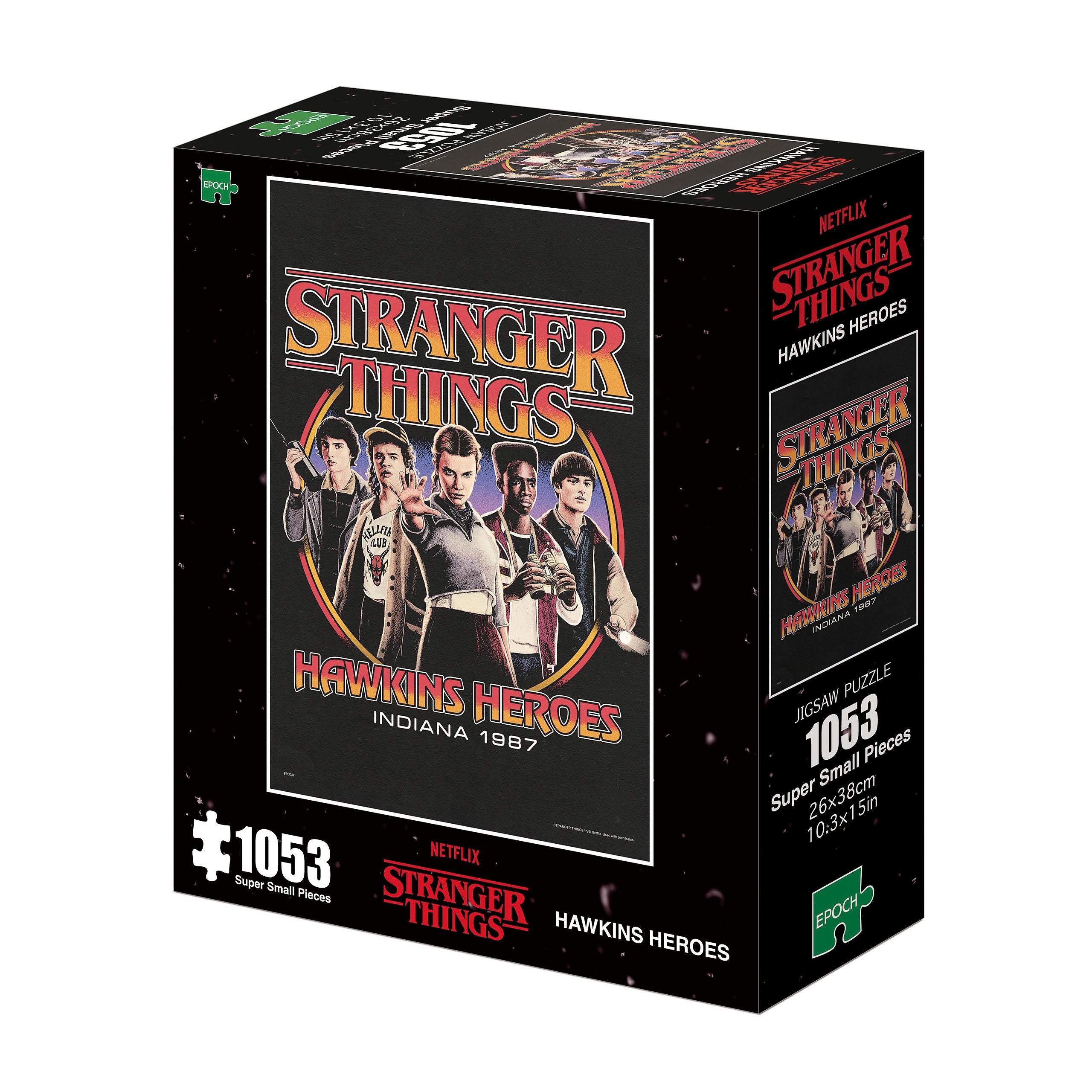 Produktbild Stranger Things - Hawkins Heroes Puzzle Super Small Pieces