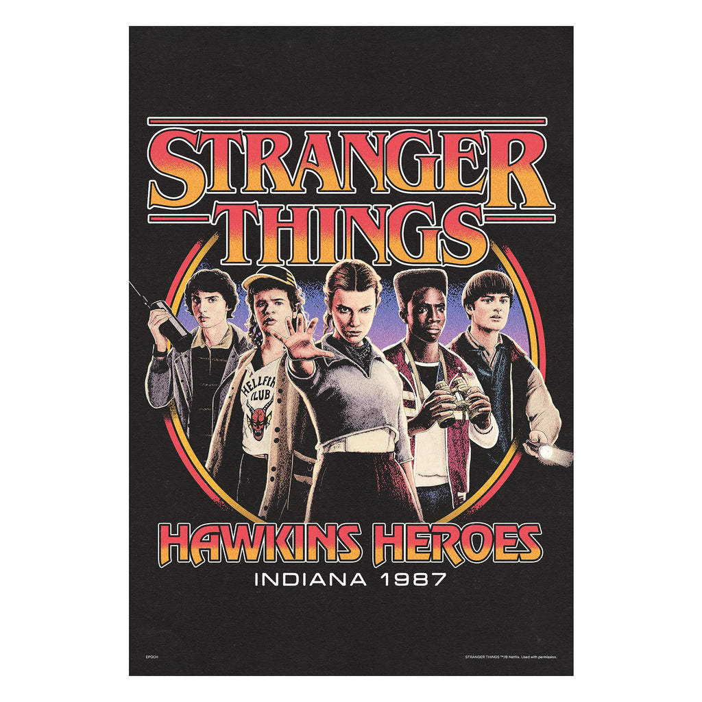 Produktbild Stranger Things - Hawkins Heroes Puzzle Super Small Pieces