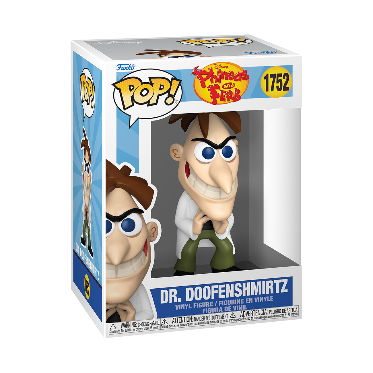 Produktbild Phineas und Ferb - Dr. Doofenshmirtz Funko Pop Figur