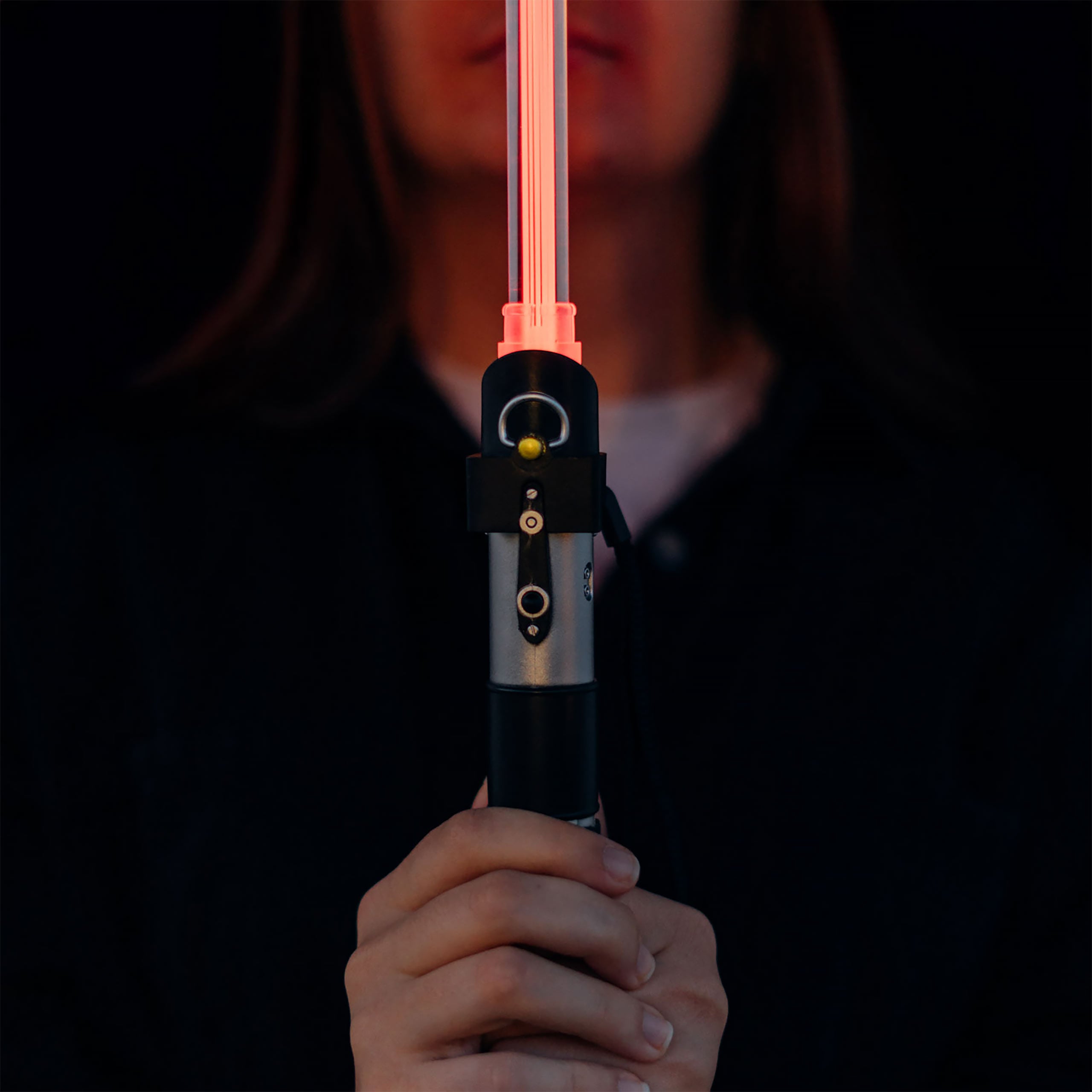 Produktbild Darth Vader Lichtschwert Schirm mit Leuchtfunktion - Star Wars