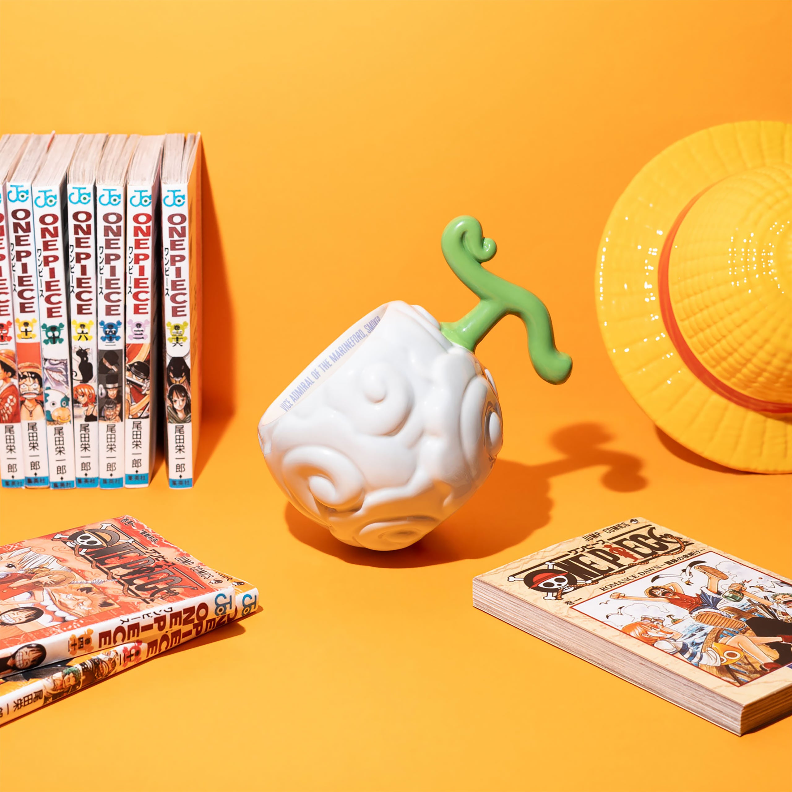 Produktbild One Piece - Smoke Smoke Teufelsfrucht 3D Tasse