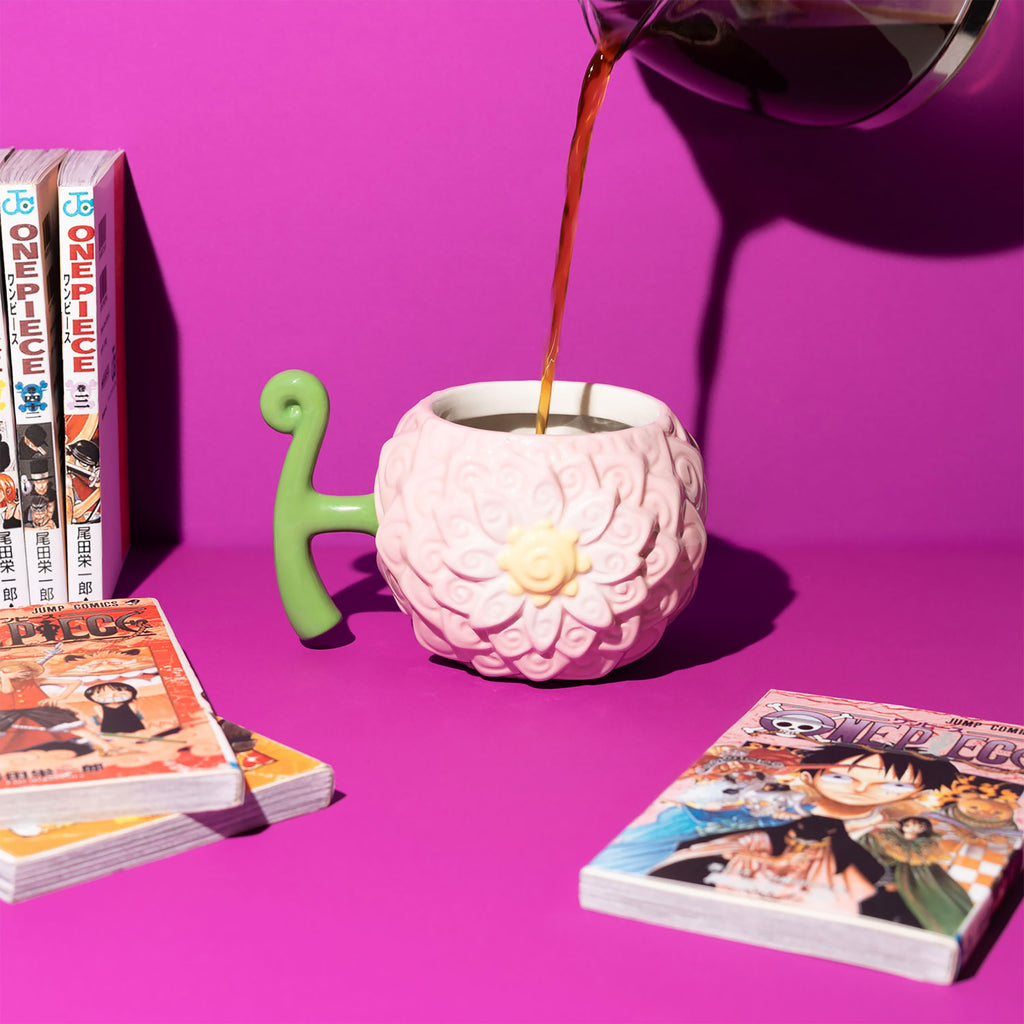 Produktbild One Piece - Flower Flower Teufelsfrucht 3D Tasse