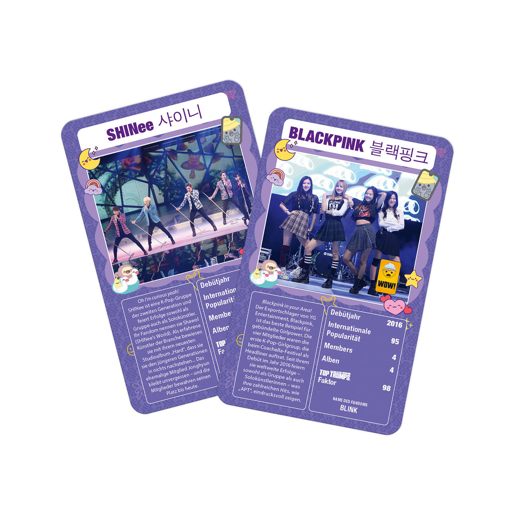 Produktbild K-Pop Spielkarten - Top Trumps Specials