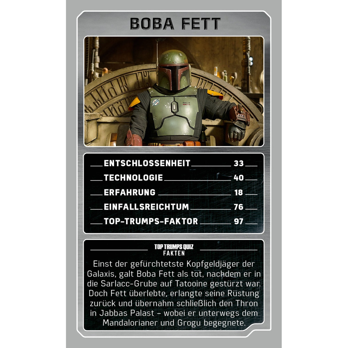 Produktbild Grogu und Mandalorian Spielkarten - Star Wars The Mandalorian