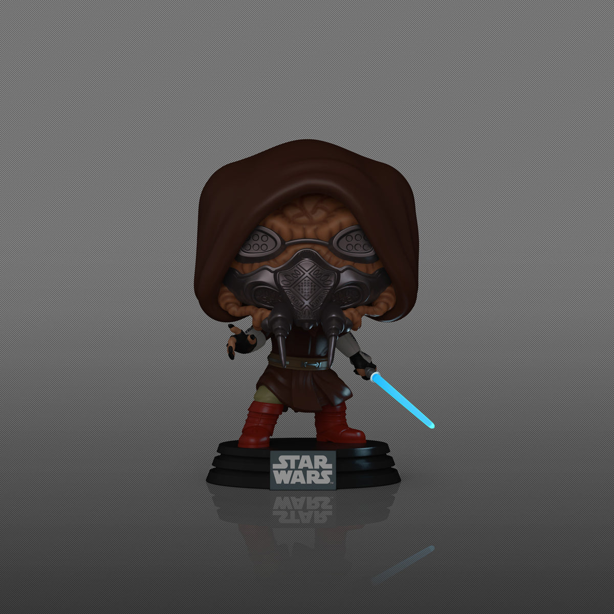 Produktbild Star Wars - Plo Koon Glow in the Dark Funko Pop Wackelkopf-Figur