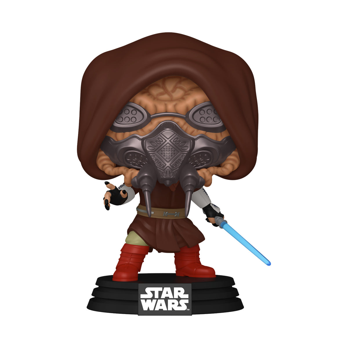 Produktbild Star Wars - Plo Koon Glow in the Dark Funko Pop Wackelkopf-Figur