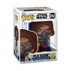 Produktbild Star Wars - Plo Koon Glow in the Dark Funko Pop Wackelkopf-Figur