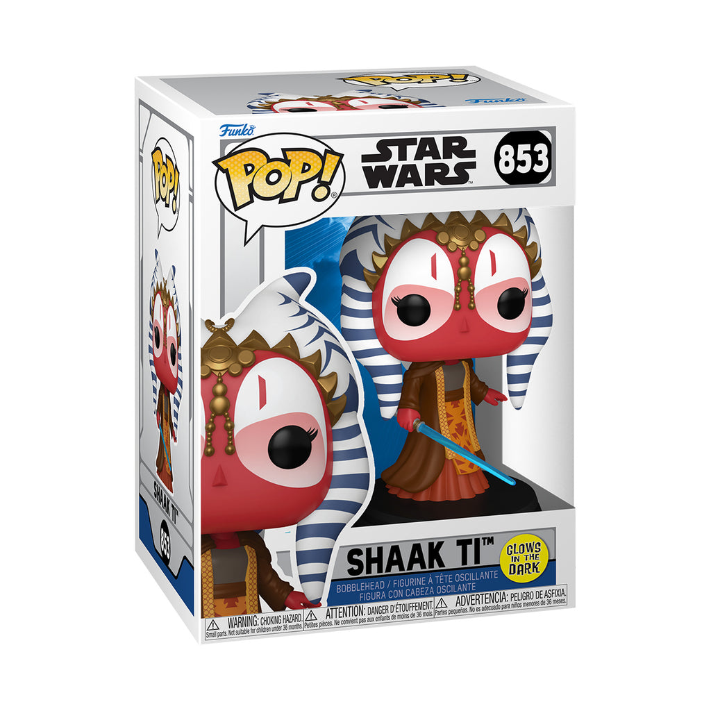 Produktbild Star Wars - Shaak Ti Glow in the Dark Funko Pop Wackelkopf-Figur