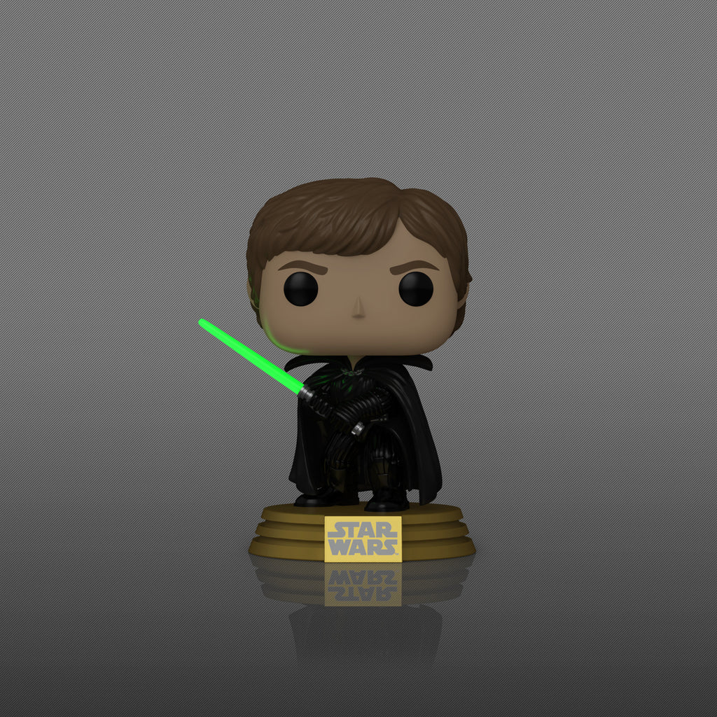 Produktbild Luke Skywalker Glow in the Dark Funko Pop Wackelkopf-Figur - Star Wars