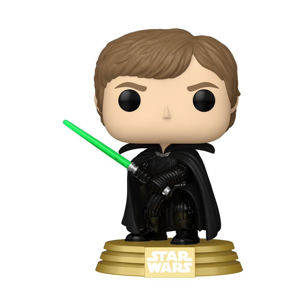Produktbild Luke Skywalker Glow in the Dark Funko Pop Wackelkopf-Figur - Star Wars