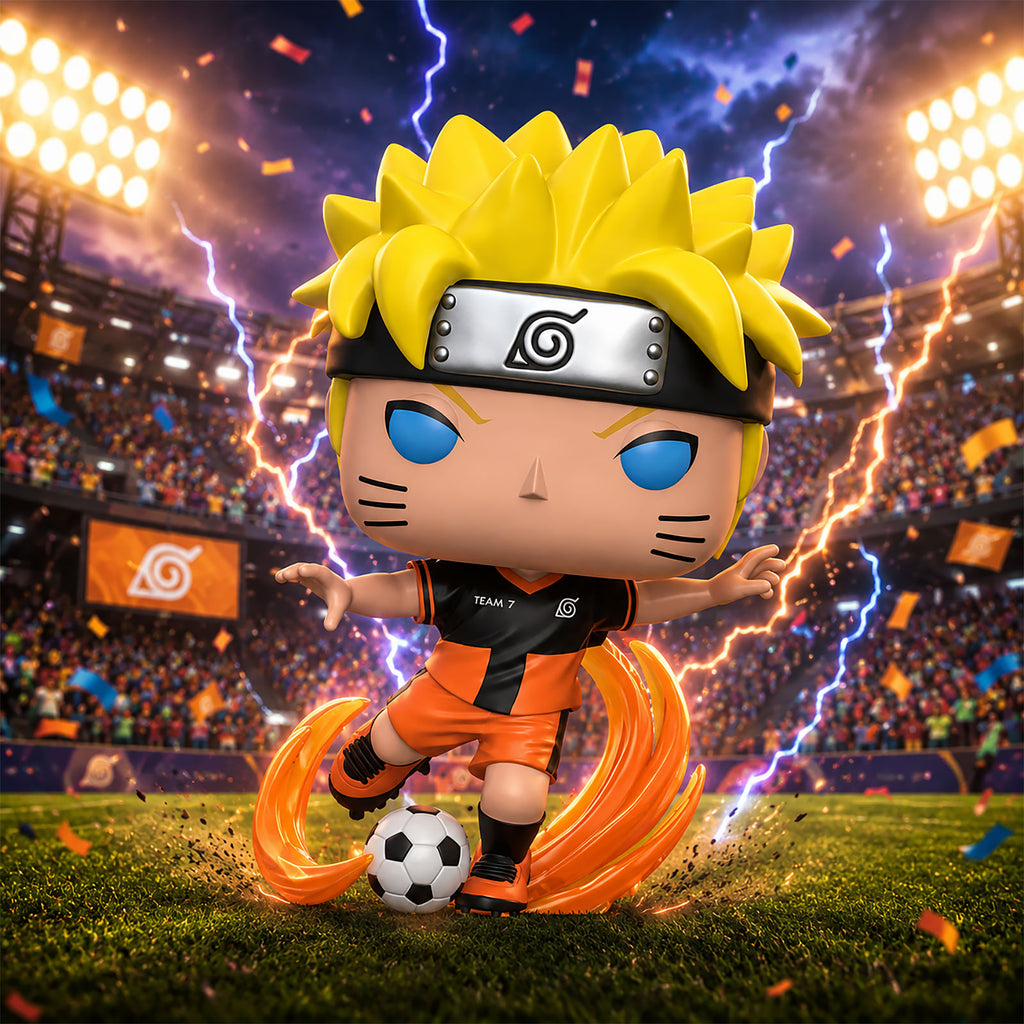 Produktbild Naruto mit Fußball Funko Pop Figur - Naruto Shippuden