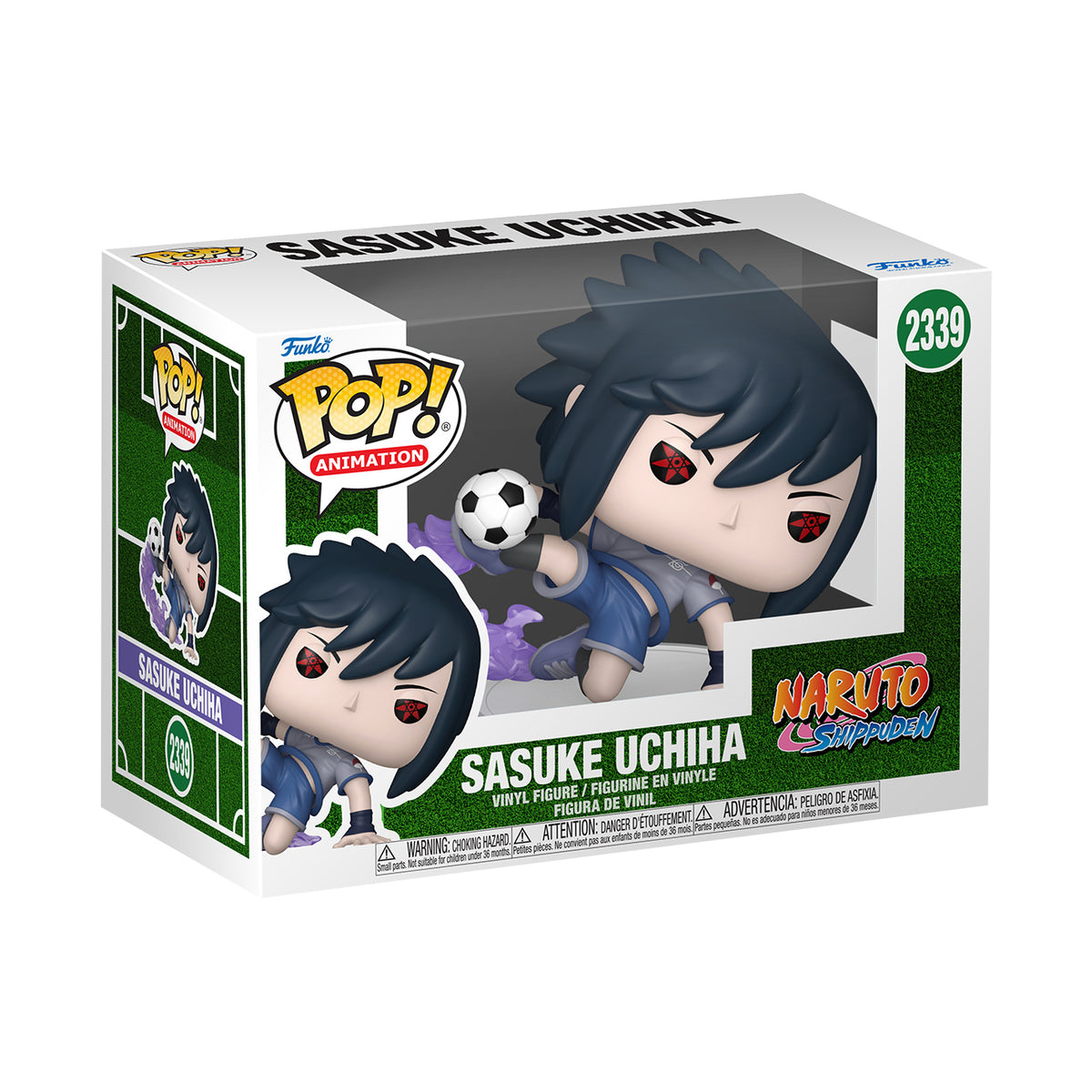 Produktbild Naruto Shippuden - Sasuke mit Fußball Funko Pop Figur