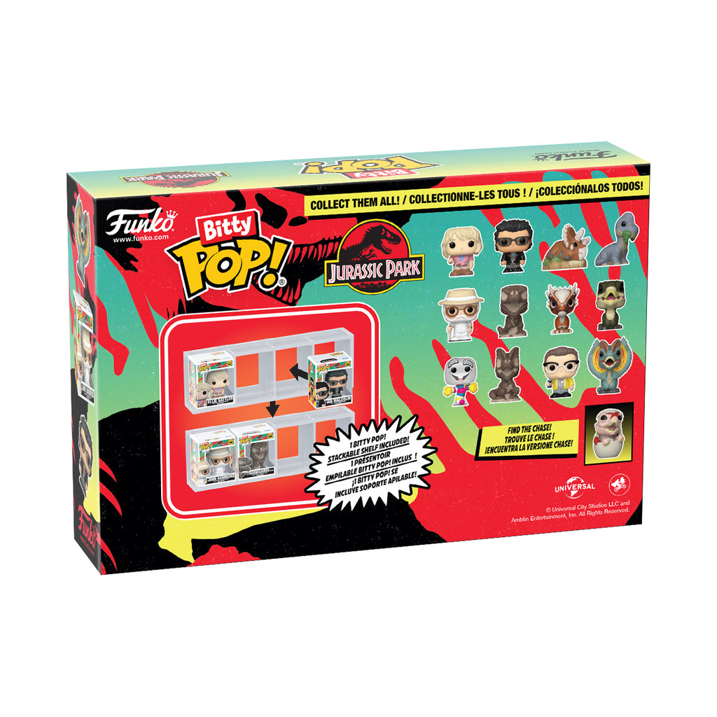 Produktbild Jurassic Park - Funko Bitty Pop Figuren Set Series 2