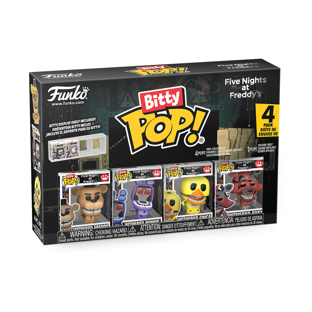 Produktbild Five Nights at Freddys - Funko Bitty Pop 4er Figuren Set Serie 6