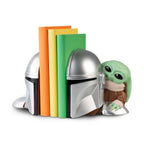 Produktbild Grogu und Mandalorianer Buchstützen - Star Wars The Mandalorian